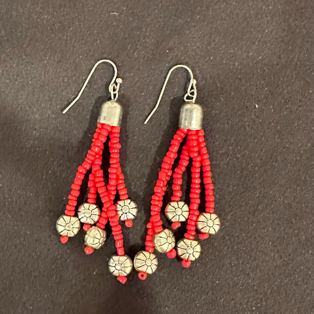Southwest style necklace and earrings